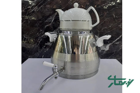 عکس محصول - کتری-و-قوری-5-لیتر-استیل-7297-یونیک