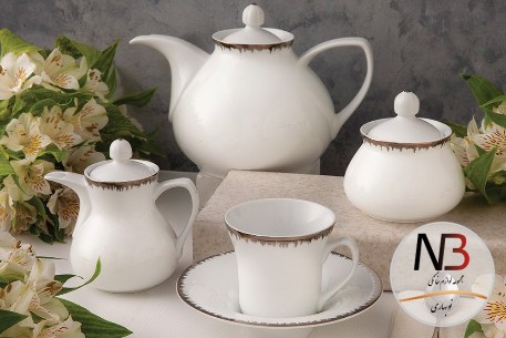 عکس محصول - سرویس-97پارچه-12نفره-زرین-طرح-رویال-پلاتین-زرین