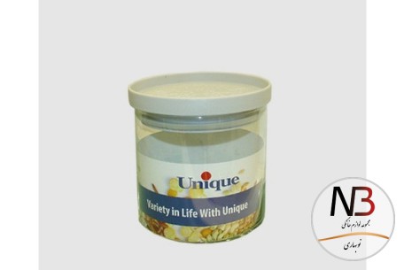 بانکه-حبوبات-شیشه-ای-درب-طوسی-600-یونیک-un-1215
