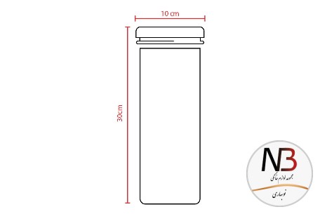 عکس محصول - بانکه-حبوبات-شیشه-ای-درب-طوسی-1800-یونیک-un-1209