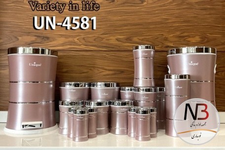 سرویس-18-پارچه-کمرباریک-رزگلد-یونیک-un-4581