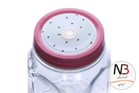 عکس محصول - لیوان-اسموتی-درب-رنگی-کد-80388-پاشا-باغچه