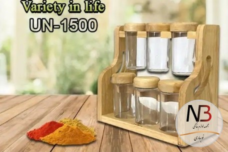 ست-ادویه-6-تایی-چوبی-یونیک-1500