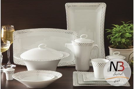 عکس محصول - سرویس-چینی-97-پارچه-زرین-مدل-اسپاتی-پلاتینی