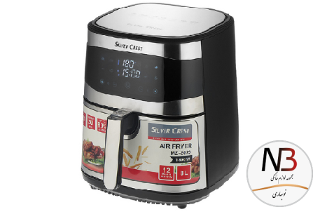 سرخ-کن-بدون-روغن-سیلورکرست-مدل-mz-2023-8-litre