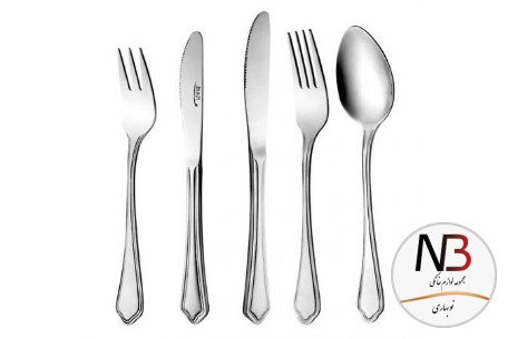 عکس محصول - سرویس-86-پارچه-ناب-استیل-مدل-ونیز-ساده