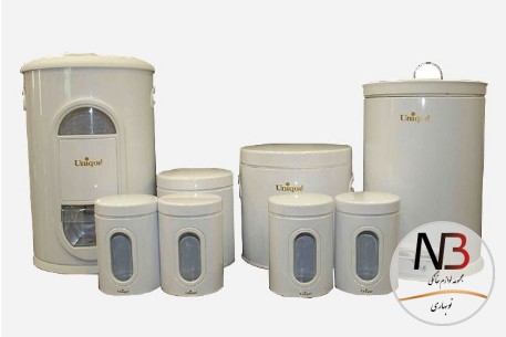 سرویس-آشپزخانه-8-پارچه-سفید-3520-یونیک