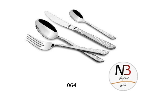 قاشق-و-چنگال-128-پارچه-سیلور-2346-064-عرشیا