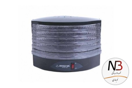 میوه-خشک-کن-5-طبقه-مشکی-130-1747-عرشیا-250-وات