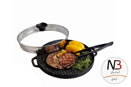 عکس محصول - تابه-گریل-چدن-مربع-بزرگ-یونیک-کد-un-6009-2