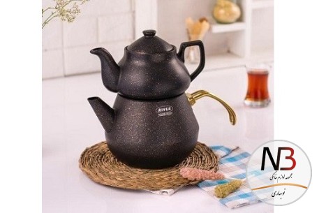 ست-کتری-و-قوری-دسته-طلایی-تمام-گرانیت-ریور