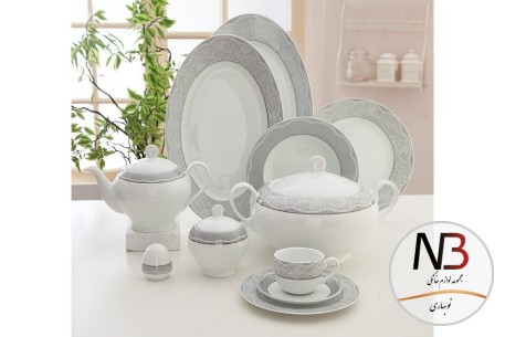 عکس محصول - سرویس-102پارچه-18نفره-ایزابل-پلاتین-زرین