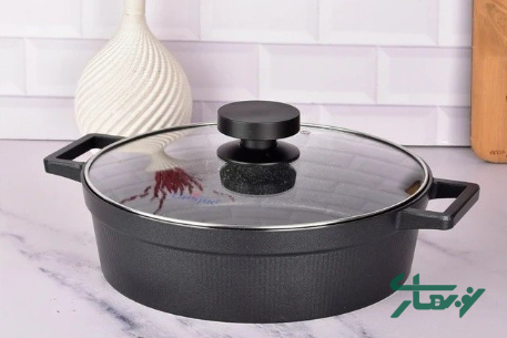 عکس محصول - تابه-دو-دسته-یونیک-مدل-دیاموند-کد-8914-سایز-28