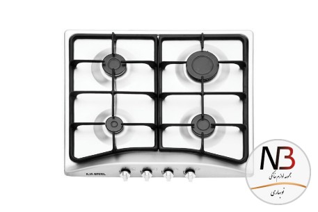 اجاق-گاز-4شعله-استیل-توکار-ایلیا-استیل-مدل-s-401