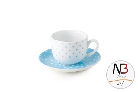 سرویس-چینی-12-پارچه-چایخوری-زرین-مدل-اسپاتی-آبی