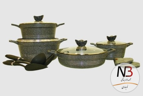 سرویس-11-پارچه-طوسی-گرانیت-7770-یونیک