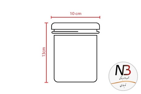 عکس محصول - بانکه-حبوبات-شیشه-ای-600-یونیک-un-1277