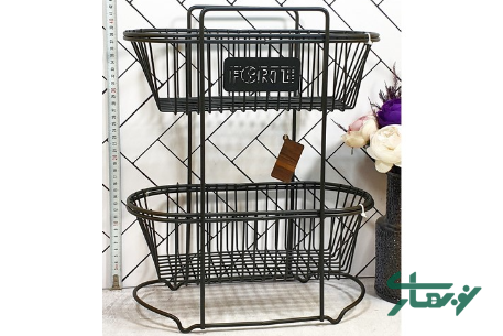 جای سیب زمینی پیاز 2طبقه بیضی فورته