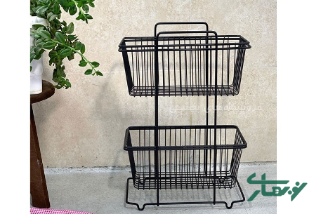 جای سیب زمینی پیاز 2 طبقه مستطیل فورته