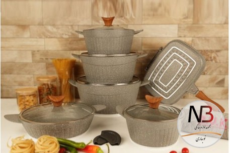 عکس محصول - سرویس-قابلمه-گرانیتی-15-پارچه-بی-وی-کی-کد-713515