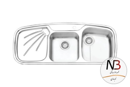 سینک-ایلیا-استیل-توکار-مدل-iliasteel-2013
