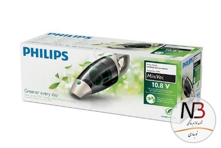 عکس محصول - جارو-شارژی-fc-6148-2pinفیلیپس-سبز-100-وات