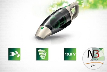عکس محصول - جارو-شارژی-fc-6148-2pinفیلیپس-سبز-100-وات