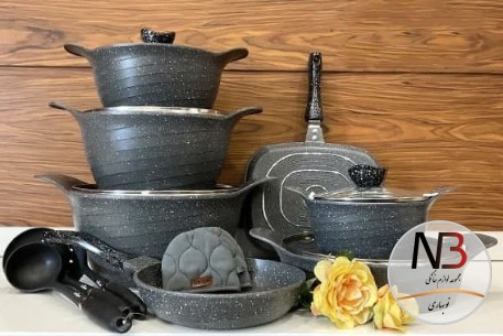 سرویس-قابلمه-16-پارچه-یونیک-مدل-رز-7759