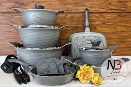 سرویس-قابلمه-16-پارچه-یونیک-مدل-رز-7940