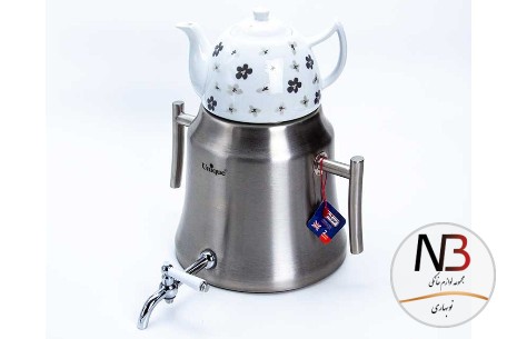 عکس محصول - ست-کتری-استیل-با-قوری-چینی-یونیک-un-7204