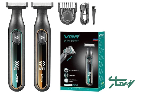 عکس محصول - ماشین-اصلاح-موی-صورت-و-بدن-وی-جی-آر-مدل-v-360