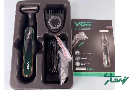 عکس محصول - ماشین-اصلاح-موی-صورت-و-بدن-وی-جی-آر-مدل-v-360