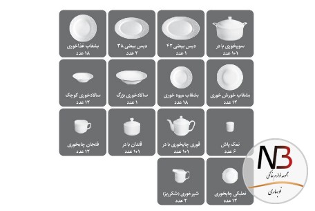 عکس محصول - سرویس-102-پارچه-رادیانس-کلودیا-زرین