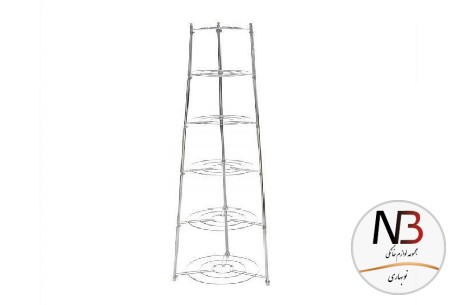 عکس محصول - پایه-قابلمه-6-طبقه-استیل-110-1477-عرشیا