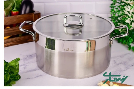 عکس محصول - قابلمه-استیل-سایز-28-فلت-un-9908