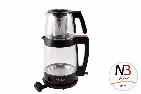 عکس محصول - چای-ساز-دم-آور-پیرکس-سفید-mtm-1650-w-مونوتک