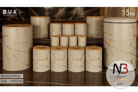 عکس محصول - سرویس-آشپزخانه-15-پارچه-بی-وی-کی-مدل-درب-چوبی-marble