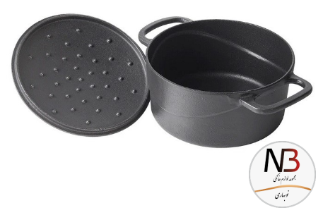 عکس محصول - قابلمه-چدن-نالینو-مدل-feleti-سایز-24
