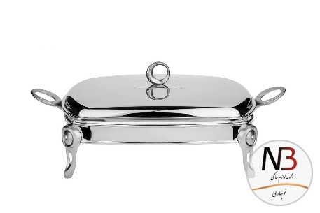 سوفله-مستطیل-کوچک-نگین-دار-نقره-ای-یونیک-3602