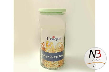 بانکه-ادویه-شیشه-ای-درب-سبز-900-یونیک-un-1233
