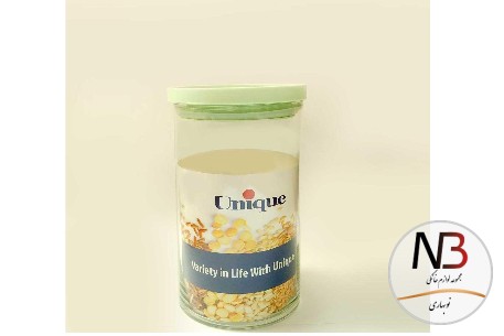 بانکه-ادویه-شیشه-ای-درب-سبز-600-یونیک-un-1235