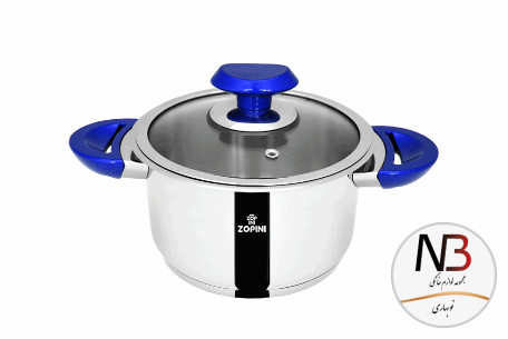 عکس محصول - قابلمه-استیل-16-مینی-استیل-آبی-درب-شیشه-ای-زوپینی