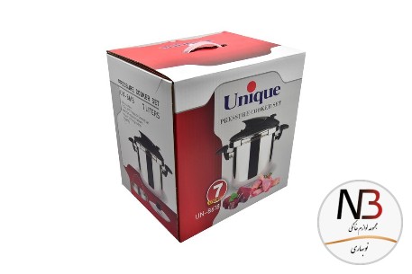 عکس محصول - زودپز-یونیک-مدل-استیل-کد-8618-گنجایش7-لیتر