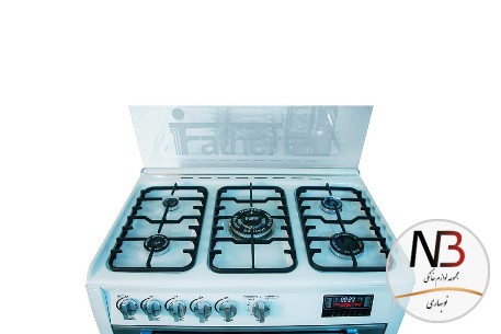 عکس محصول - اجاق-گاز-فردار-5-شعله-آی-فادر-مدل-رویال-تمام-استیل