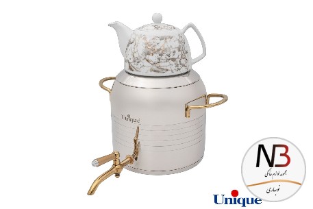 عکس محصول - کتری-و-قوری-یونیک-5-5-لیتری-استیل-un-7278