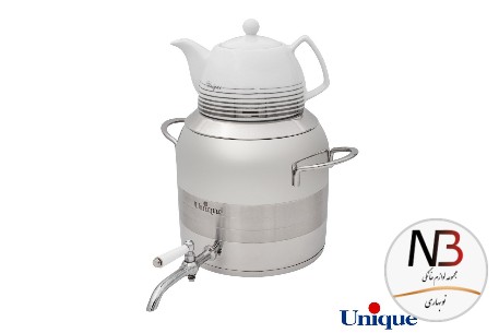 کتری-و-قوری-یونیک-5-5-لیتری-استیل-un-7278