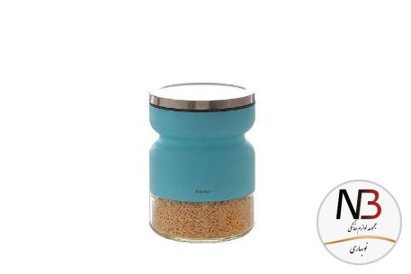 عکس محصول - جای-حبوبات-آبی-سایز-کوچک-کد-2298-باریکو