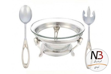 عکس محصول - سوفله-سافینوكس-سالاد-خوری-نگین-دار-با-قاشق-001-safinox-1