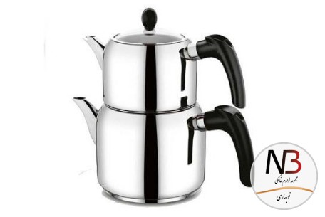 عکس محصول - کتری-قوری-لوله-دار-دسته-رنگی-7511-یونیک