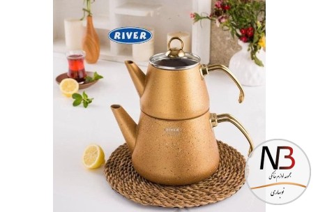 کتری-قوری-ریور-طلایی-کد-5820